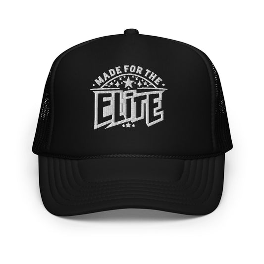 Black Elite trucker hat