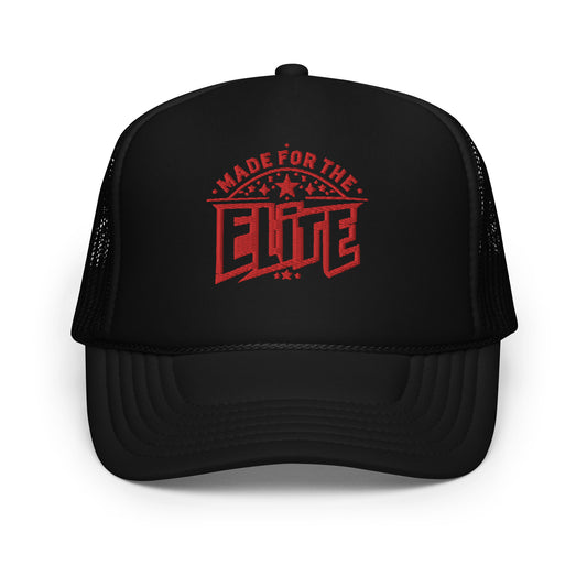 (Red label) Elite trucker hat